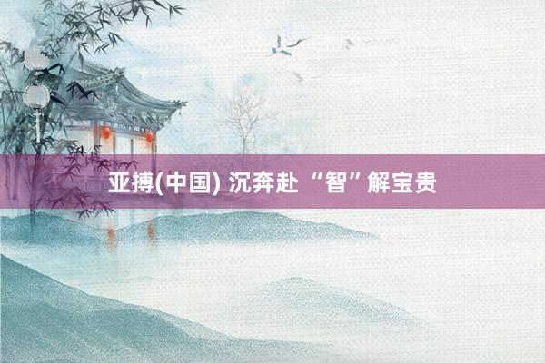 亚搏(中国) 沉奔赴 “智”解宝贵